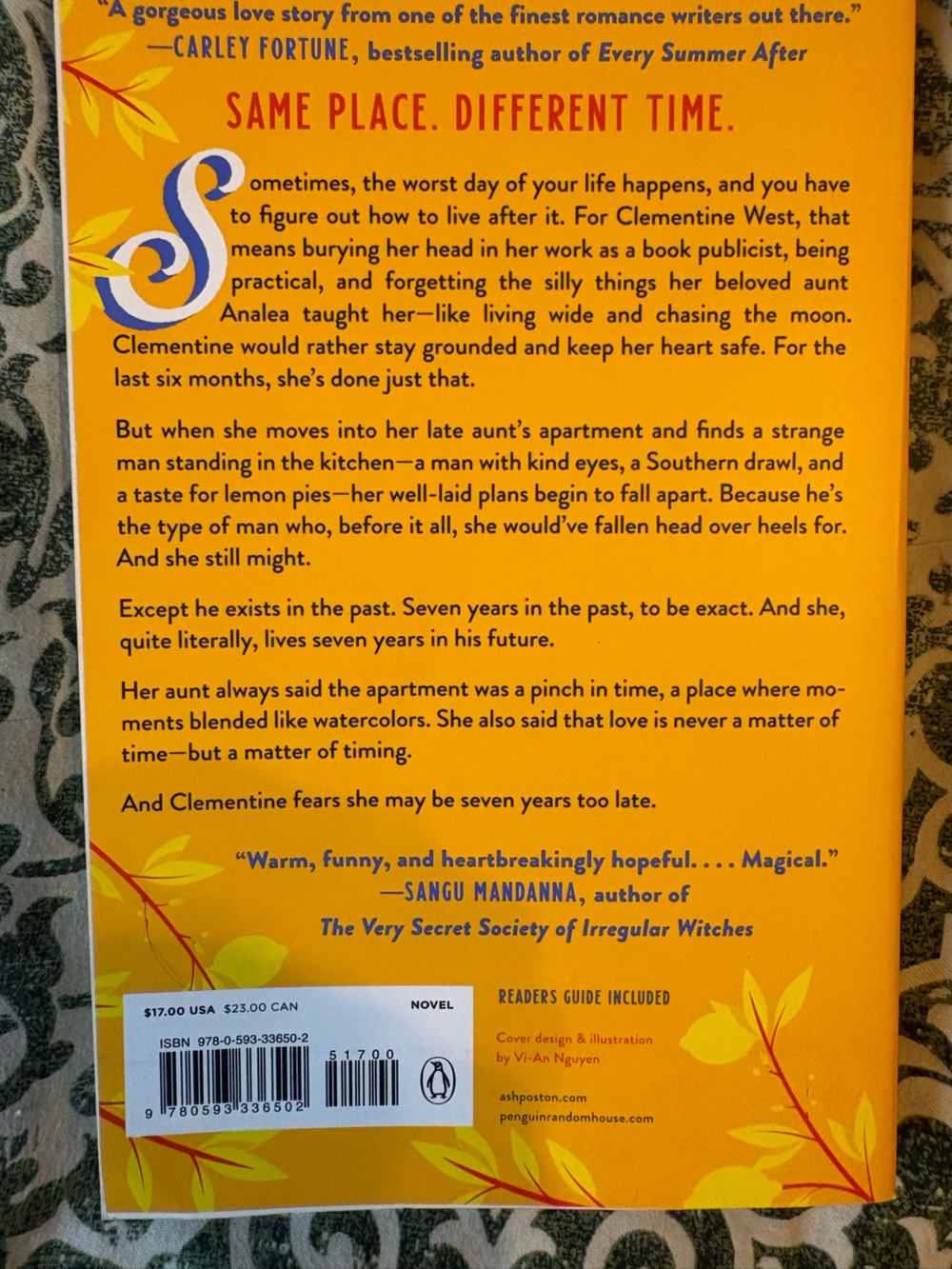Popular Romance Novels Paperback Book Set — Purple & Yellow Covers - Picture 3 of 3